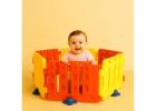 Safe & Spacious Playpen for Secure Indoor and Outdoor Play | OK Play India