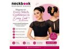 Buy High Neck Blouse Readymade Online | Stylish Readymade High Neck Blouse