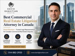 Best Commercial Real Estate Litigation Attorney in Canada - David Ghavitian