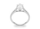 2 Carat Lab Grown Solitaire Diamond Ring – Elegant Brilliance by JNCY Jewelers 