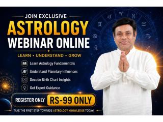 Join Exclusive Astrology Webinar Online Today