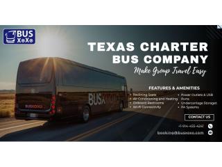 Make Group Travel Easy with Texas Charter Bus Company | Busxoxo