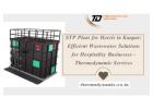 STP Plant for Hotels in Kanpur: Efficient Wastewater Solutions for Hospitality Businesses