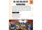 Aerospace Engineering - top aeronautical engineering colleges in india | ACSCE