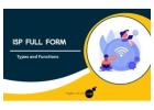 ISP Full Form: Meaning, Types & Licensing Requirements in India