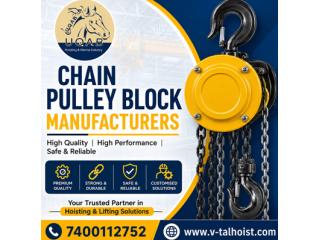 High-Quality Chain Pulley Block Manufacturers