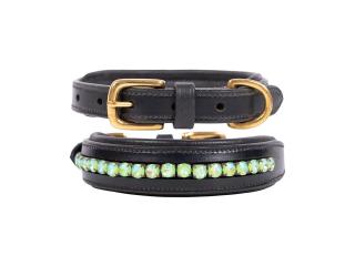 Leather Comfortable, Lightweight Hand Tooling Design Dog Collar