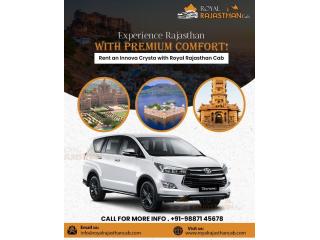 Innova Crysta Cab Rental Jaipur for Local & Outstation
