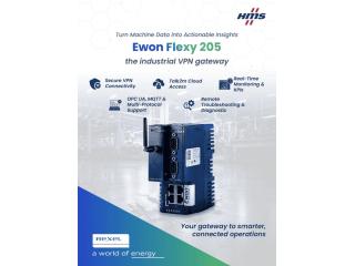 Ewon Flexy 205 Industrial VPN Gateway | Secure Remote Monitoring Solution
