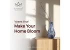 Bring Home Flower Vases That Bloom with Elegance