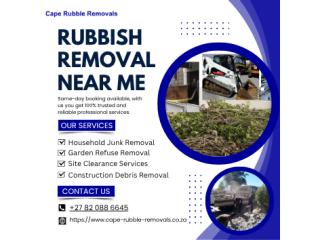 Rubbish Removal near me | Cape Rubble Removals Service