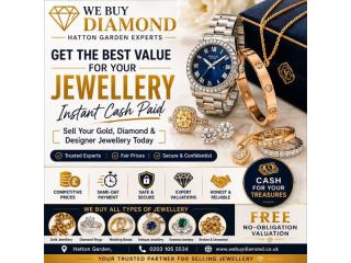 Sell Your Jewellery for Cash - Trusted Hatton Garden Jewellery Buyers