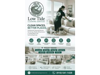 Cleaning Services Topsail Beach | Low Tide Cleaning Services