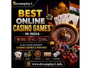 Enjoy the Best Online Casino Games in India with Dreamplay1
