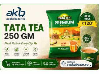 Tata Tea 250 gm Price—Freshness in Every Sip!