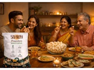Buy Premium Roasted and Healthy Makhana Snacks Online by Snakiy