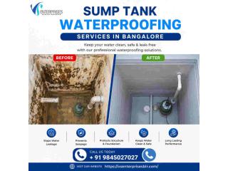 Sump Tank Waterproofing Services in Bangalore