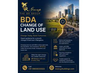 BDA change of land use in bangalore