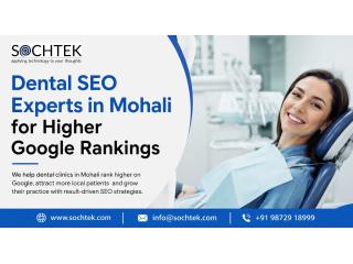 Dental Website SEO Experts in Mohali for Higher Google Rankings | Sochtek