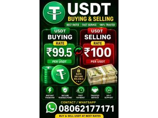 USDT Crypto Buying and Selling services