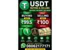 USDT Crypto Buying and Selling services