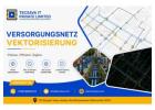 Professionelle Versorgungsnetz Vektorisierung für digitale Infrastrukturdaten