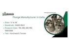 Flange Manufacturers in India