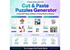 cut and paste puzzles generator