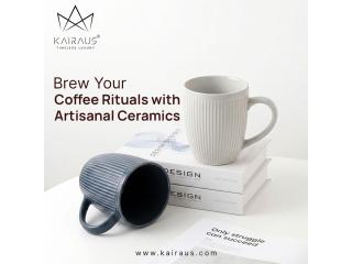 Bring Home Ceramic Coffee Mug for Artisanal Warmth