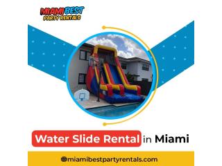 Water slide rental in Miami