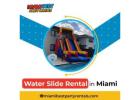Water slide rental in Miami