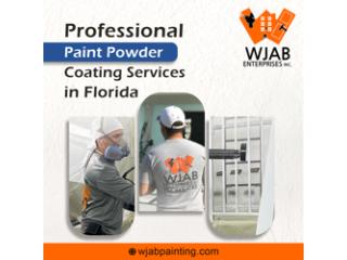 Professional paint powder coating services in Florida