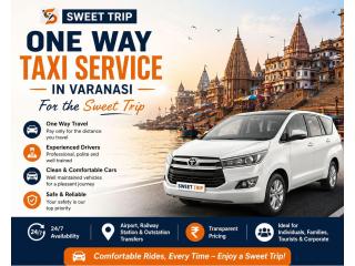 One Way Taxi Service in Varanasi