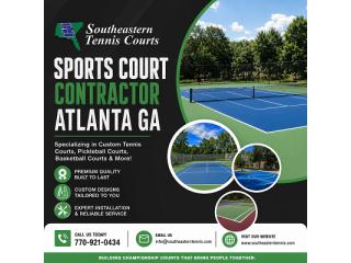 Sports Court Contractor Atlanta GA