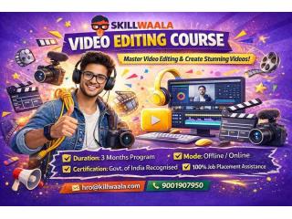 Learn Video Editing with Real Projects & Expert Guidance – Skillwaala