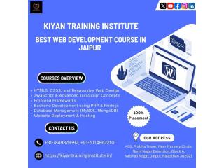 Best Web Development Course In Jaipur | Kiyan Training Institute