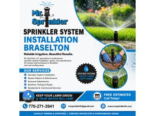 Sprinkler System Installation Braselton