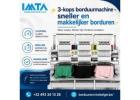 3-kops borduurmachine – sneller en makkelijker borduren