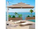 Enjoy Flexible Shade With a Cantilever Umbrella With a BASE