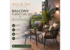Discover the Perfect Balcony Furniture Set at Leisure and Shade