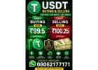 SELLING AND BUYING OF USDT CURRENCY