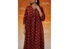 Buy Ajrakh Print Kurta for Women – Handcrafted Ethnic Styles Online