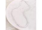 Buy Seasons Jewelry Silver Strand Chain Necklace for Special Gift - A Coastal Christmas