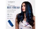 Transform Your Hairstyle with Natural-Looking Blue Streaks 