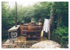 Outdoor Relaxation with a Wood Fired Hot Tub from Northern Lights Cedar Tubs   