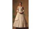 Buy Designer Corset Lehengas Online in USA | Basanti Kapde Aur Koffee