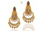 Gold Temple Earrings