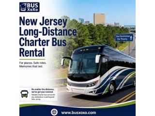 New Jersey Long Distance Charter Bus Rental