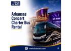 Arkansas Concert Charter Bus Rental 