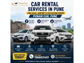 Car Rental Services in Pune for Local, Airport, and Outstation Travel